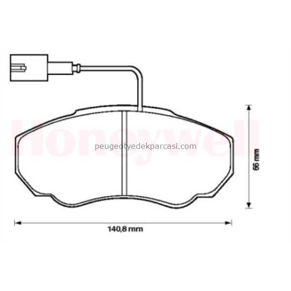 ON FREN BALATASI 1.4 Y.M BOXER-DUCATO 03-07