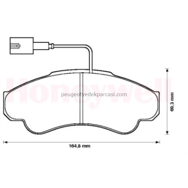 ON FREN BALATASI 1.8 Y.M BOXER-DUCATO 03-07