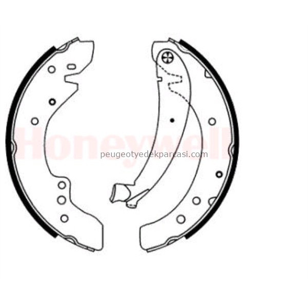 ARKA FREN BALATA PABUCLU 1,4 E.M BOXER-DUCATO 98-02