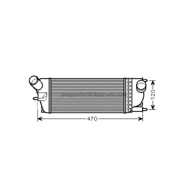 INTERCOOL RADYATOR 407-C5