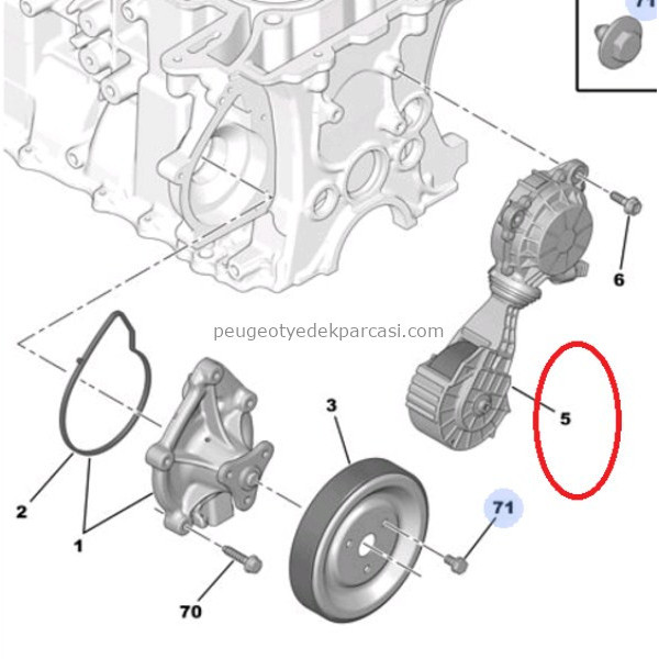 DEVIRDAIM BAGLANTI AYAGI EP3-EP6DT 308-3008-508-5008-MINI COOPER 