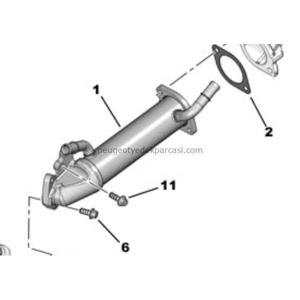 EGR SOGUTUCU BOXER3 06>2.2 HDI