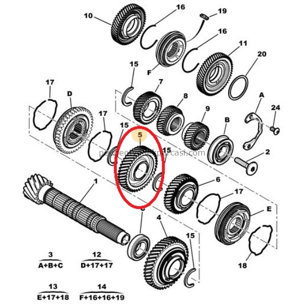 2.VITES DISLISI BOXER3-DUCATO3 MLGU